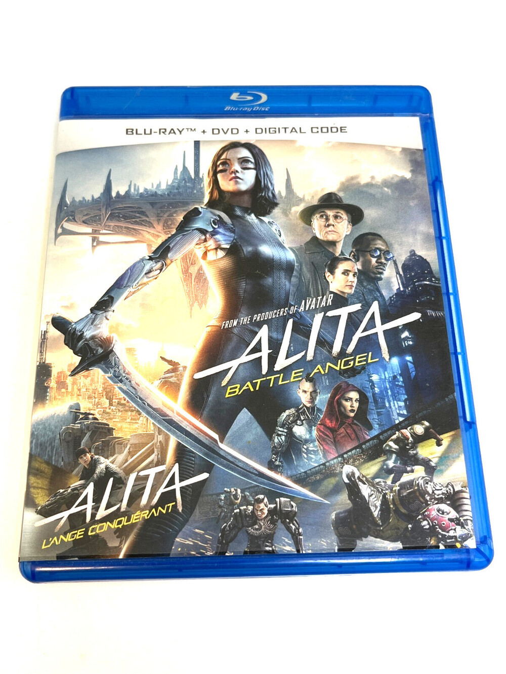ALITA: BATTLE ANGEL - Blu-Ray Combo Pack (Blu-Ray + DVD + Digital Code)